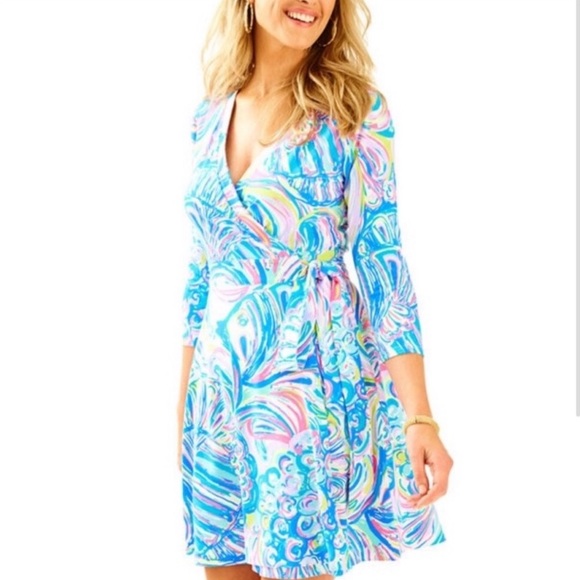 Lilly pulitzer emilia wrap dress Clearance